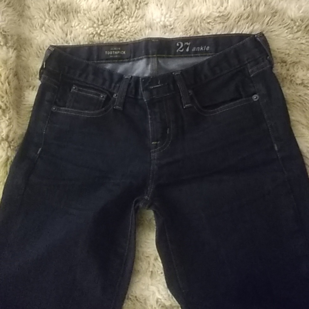 J Crew skinny ankle jeans sz 27